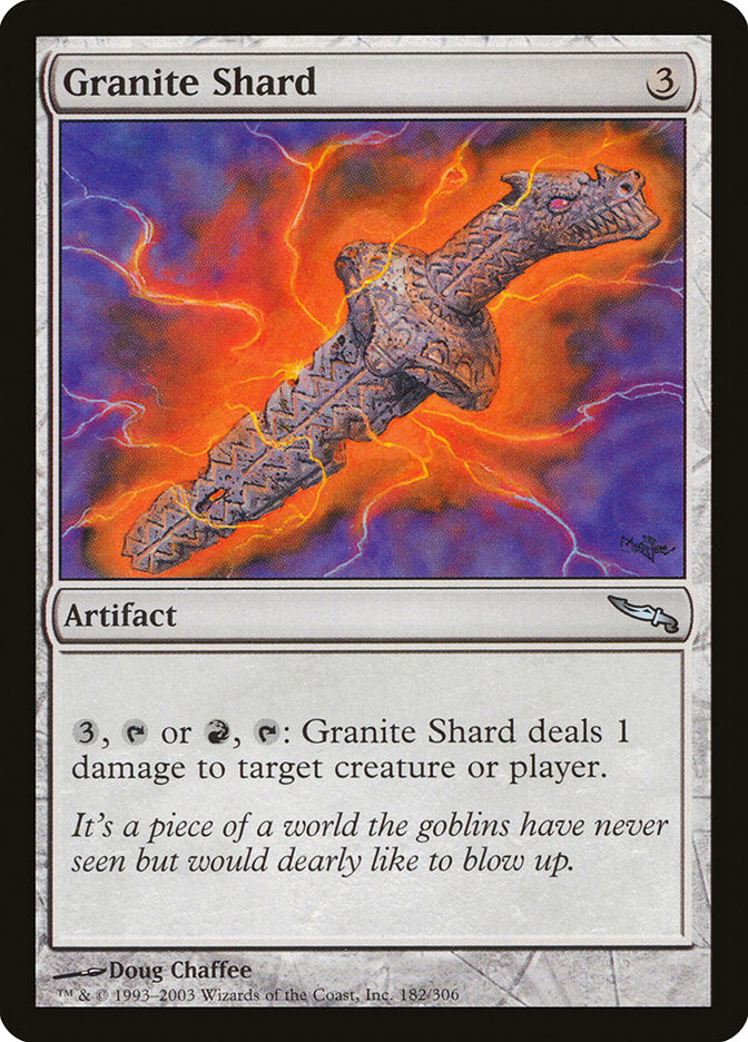 Granite Shard [Mirrodin] | Kessel Run Games Inc. 