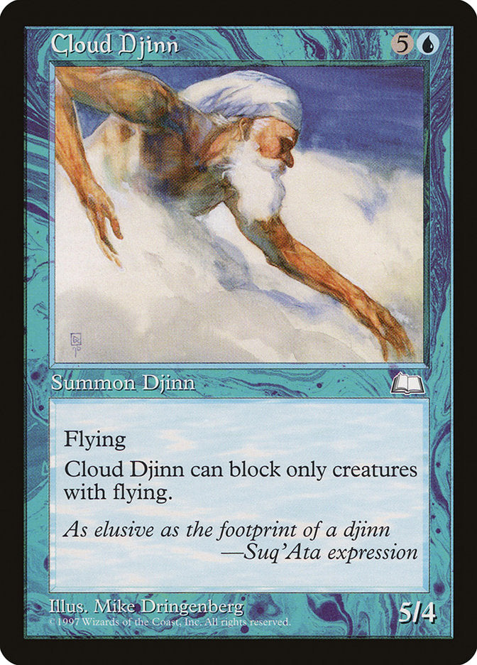 Cloud Djinn [Weatherlight] | Kessel Run Games Inc. 