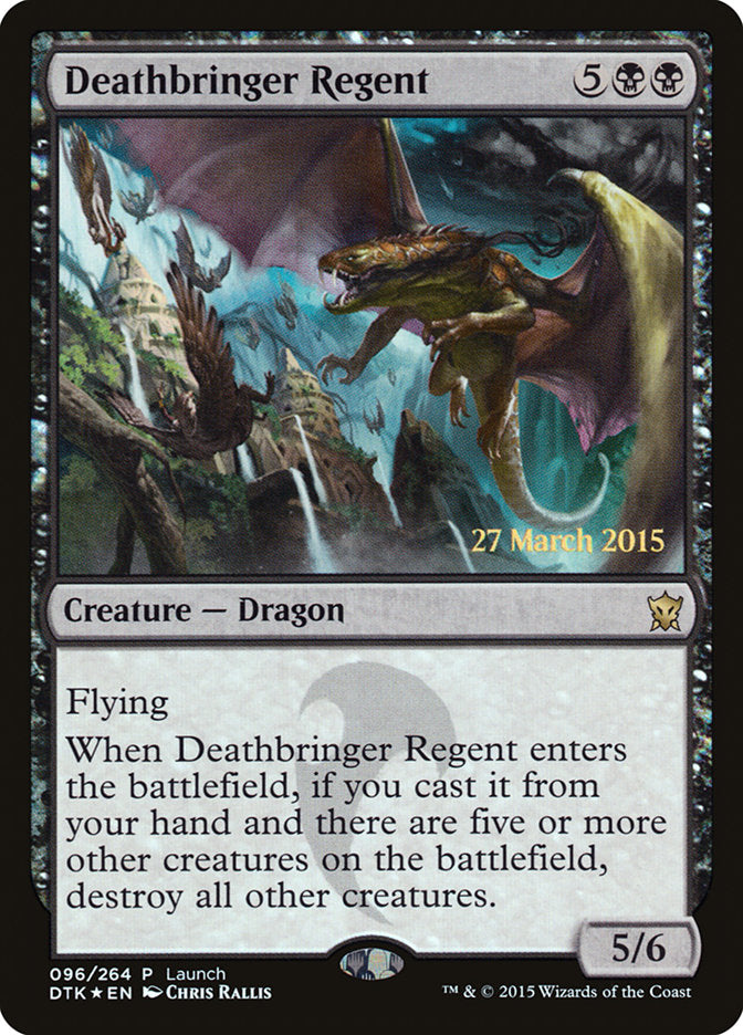 Deathbringer Regent (Launch) [Dragons of Tarkir Prerelease Promos] | Kessel Run Games Inc. 