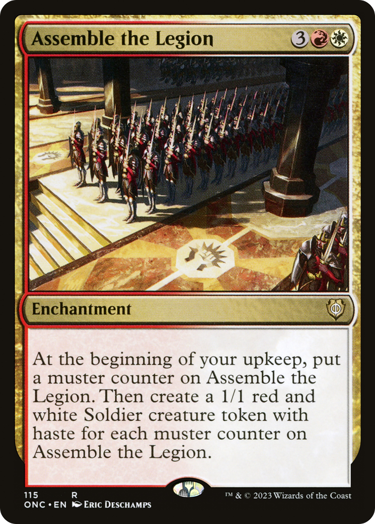 Assemble the Legion [Phyrexia: All Will Be One Commander] | Kessel Run Games Inc. 