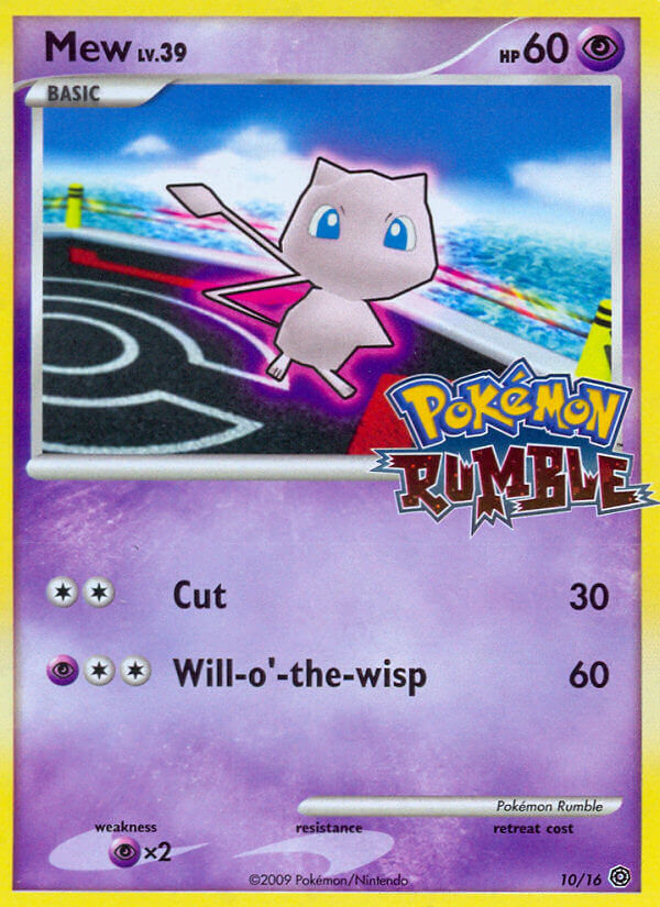 Mew (10/16) [Pokémon Rumble] | Kessel Run Games Inc. 