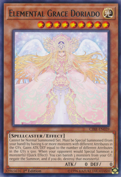 Elemental Grace Doriado [CIBR-EN039] Rare | Kessel Run Games Inc. 