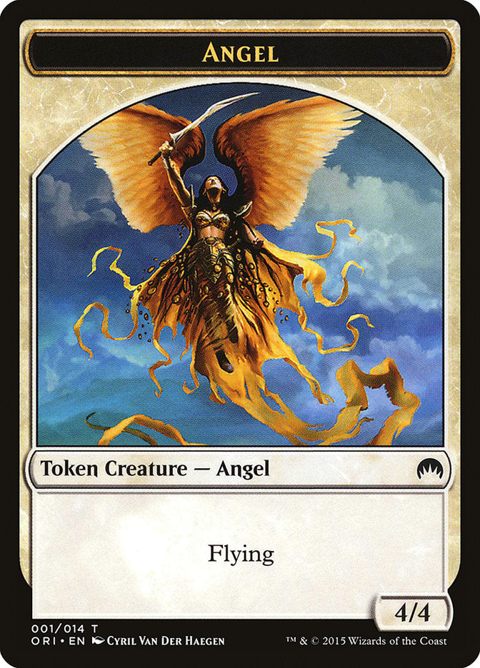 Angel Token [Magic Origins Tokens] | Kessel Run Games Inc. 