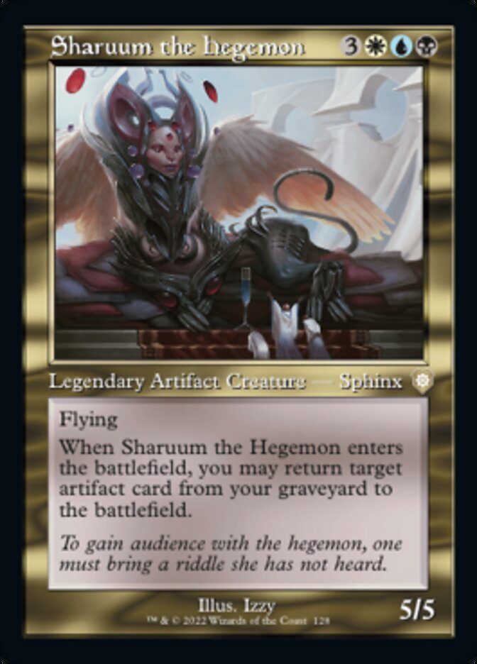 Sharuum the Hegemon (Retro) [The Brothers' War Commander] | Kessel Run Games Inc. 