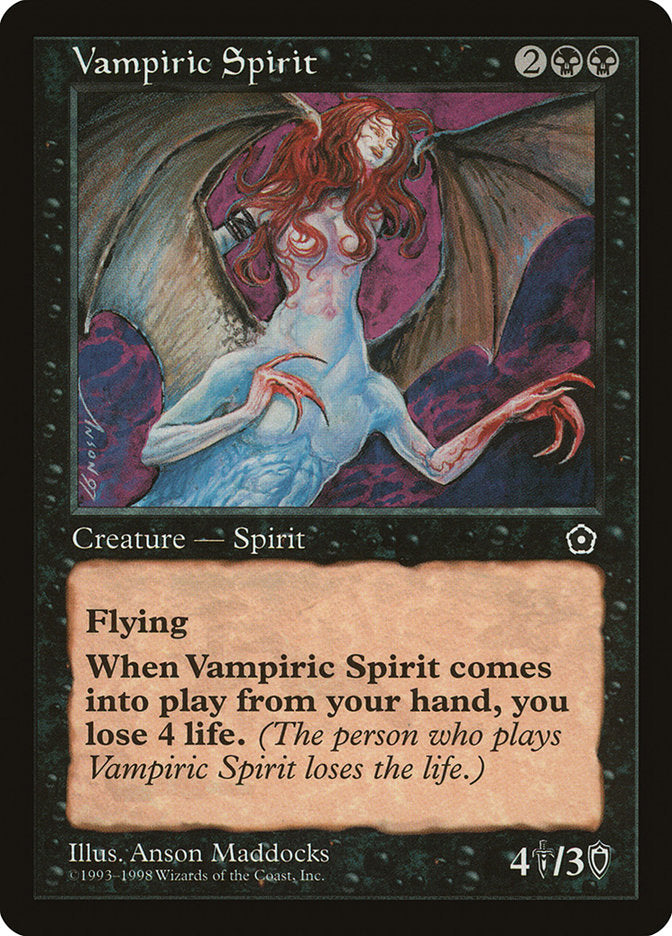 Vampiric Spirit [Portal Second Age] | Kessel Run Games Inc. 