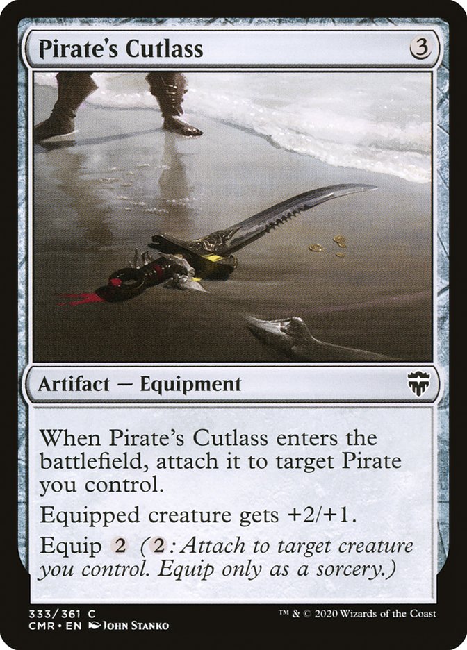 Pirate's Cutlass [Commander Legends] | Kessel Run Games Inc. 