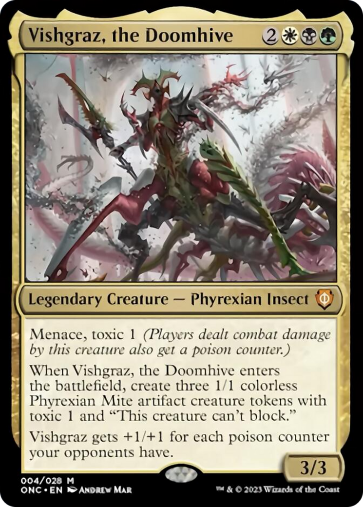 Vishgraz, the Doomhive [Phyrexia: All Will Be One Commander] | Kessel Run Games Inc. 