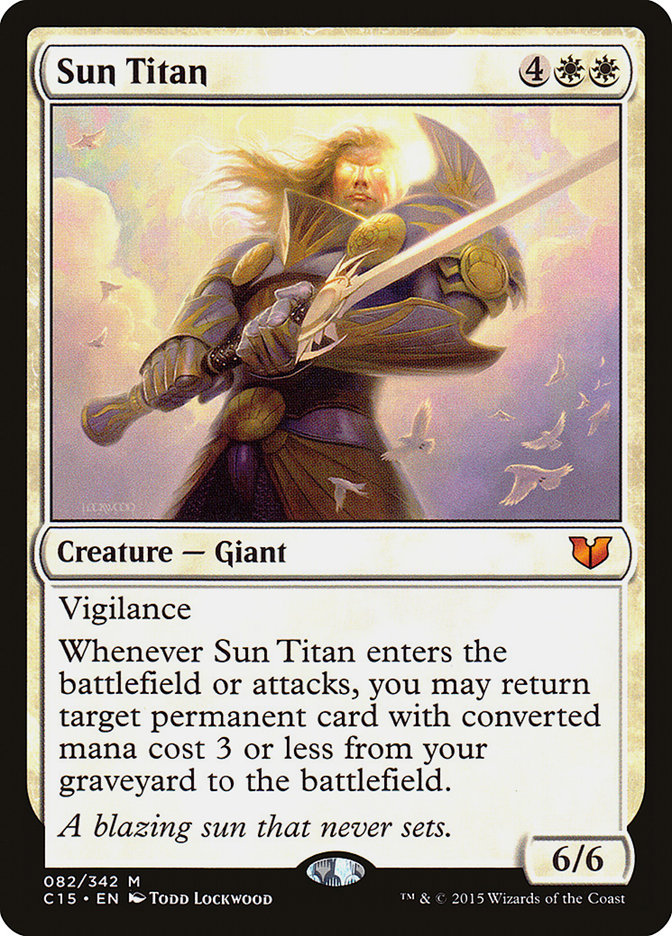 Sun Titan [Commander 2015] | Kessel Run Games Inc. 