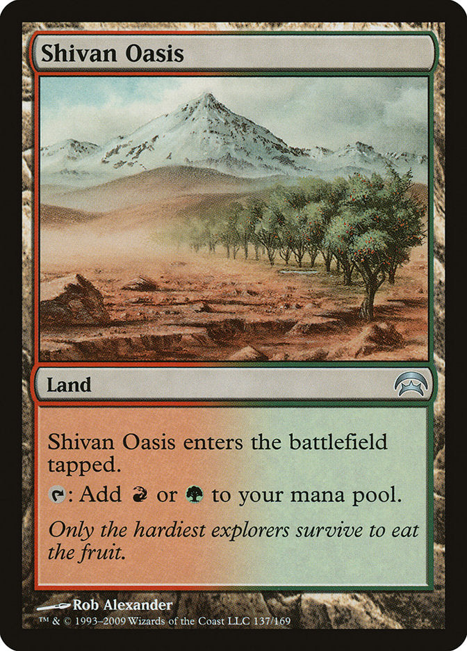 Shivan Oasis [Planechase] | Kessel Run Games Inc. 