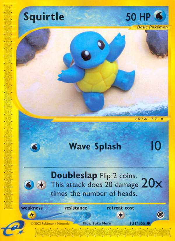 Squirtle (131/165) [Expedition: Base Set] | Kessel Run Games Inc. 