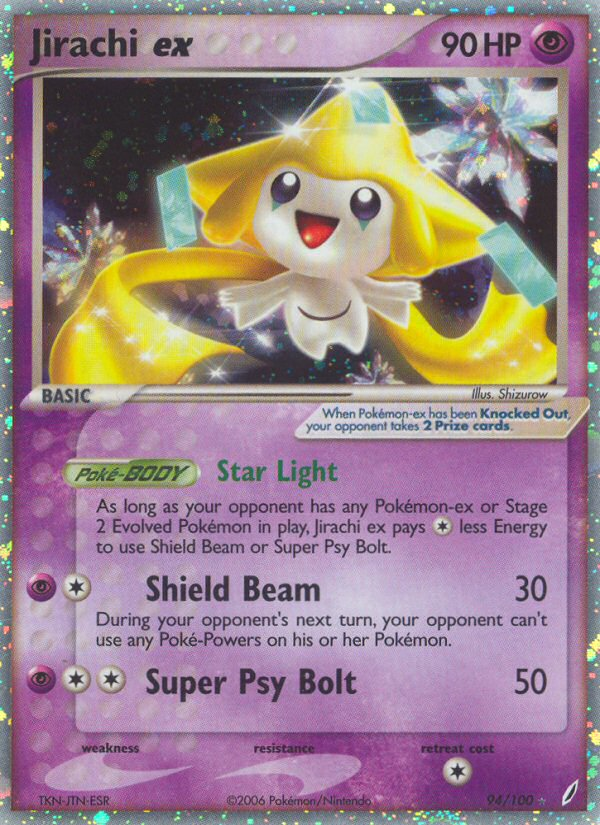 Jirachi ex (94/100) [EX: Crystal Guardians] | Kessel Run Games Inc. 