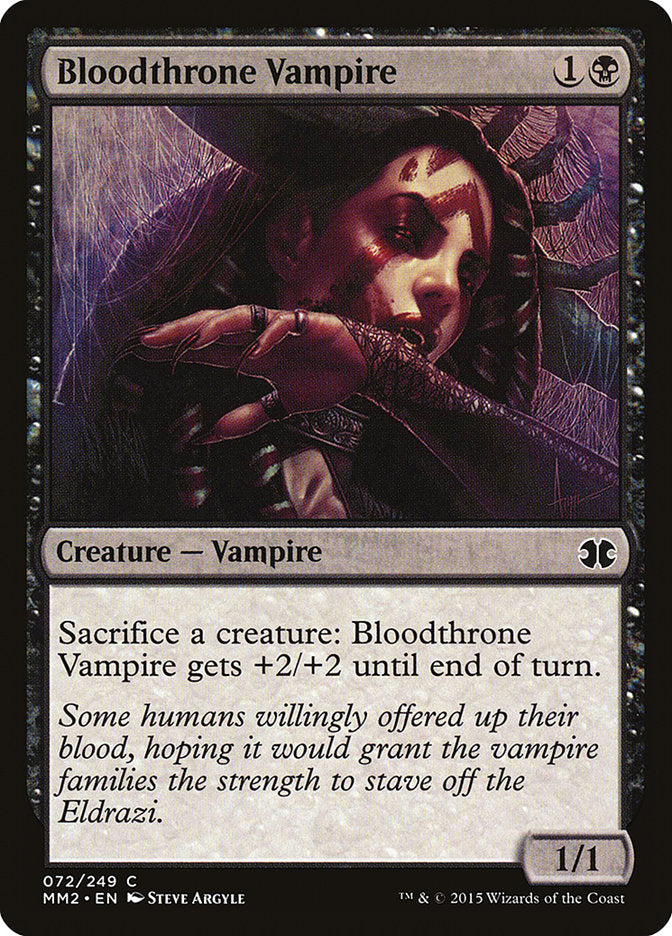Bloodthrone Vampire [Modern Masters 2015] | Kessel Run Games Inc. 