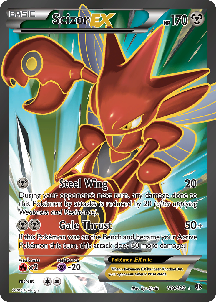 Scizor EX (119/122) [XY: BREAKpoint] | Kessel Run Games Inc. 