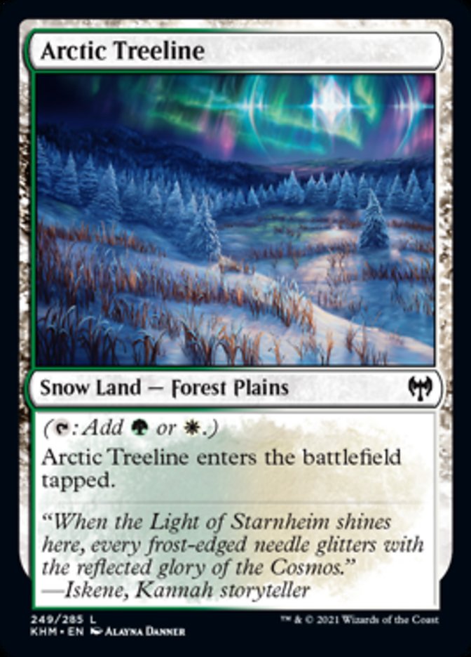 Arctic Treeline [Kaldheim] | Kessel Run Games Inc. 