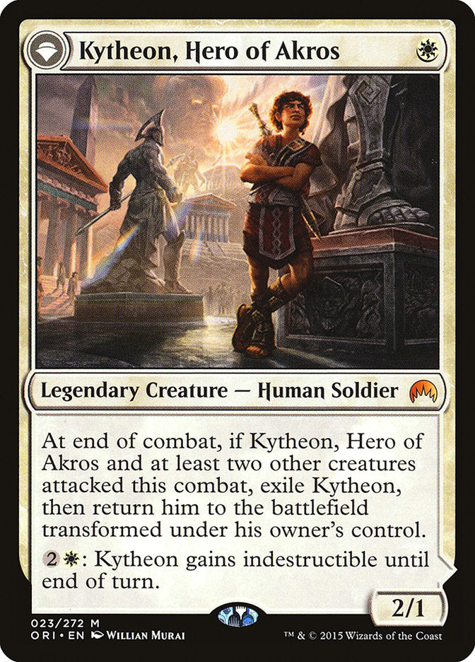 Kytheon, Hero of Akros // Gideon, Battle-Forged [Magic Origins] | Kessel Run Games Inc. 