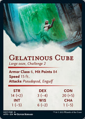 Gelatinous Cube Art Card [Dungeons & Dragons: Adventures in the Forgotten Realms Art Series] | Kessel Run Games Inc. 