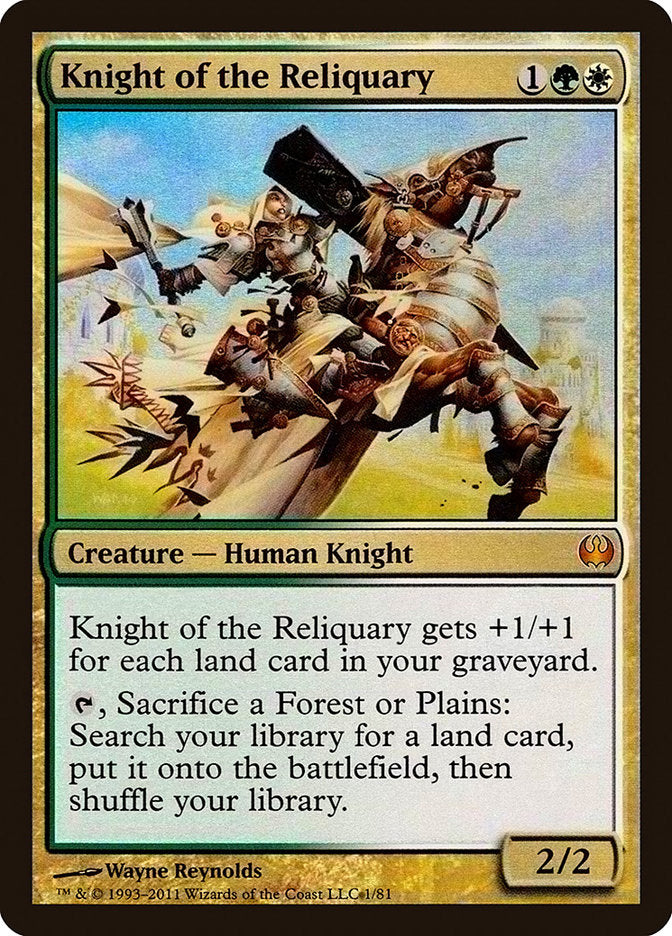 Knight of the Reliquary [Duel Decks: Knights vs. Dragons] | Kessel Run Games Inc. 