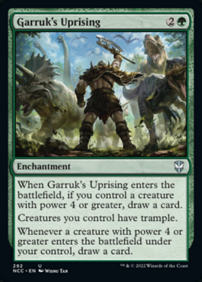 Garruk's Uprising [Streets of New Capenna Commander] | Kessel Run Games Inc. 