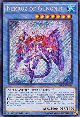 Nekroz of Gungnir [SECE-EN044] Secret Rare | Kessel Run Games Inc. 