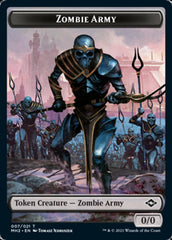 Clue (14) // Zombie Army Double-Sided Token [Modern Horizons 2 Tokens] | Kessel Run Games Inc. 