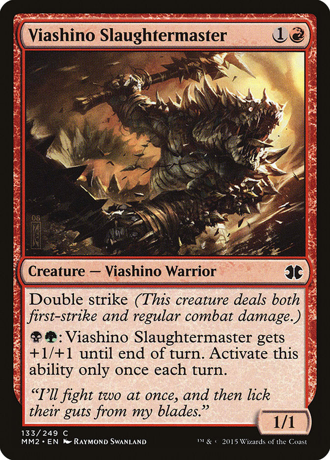 Viashino Slaughtermaster [Modern Masters 2015] | Kessel Run Games Inc. 