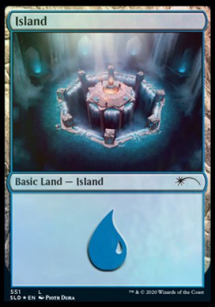 Island (Archaeology) (551) [Secret Lair Drop Promos] | Kessel Run Games Inc. 