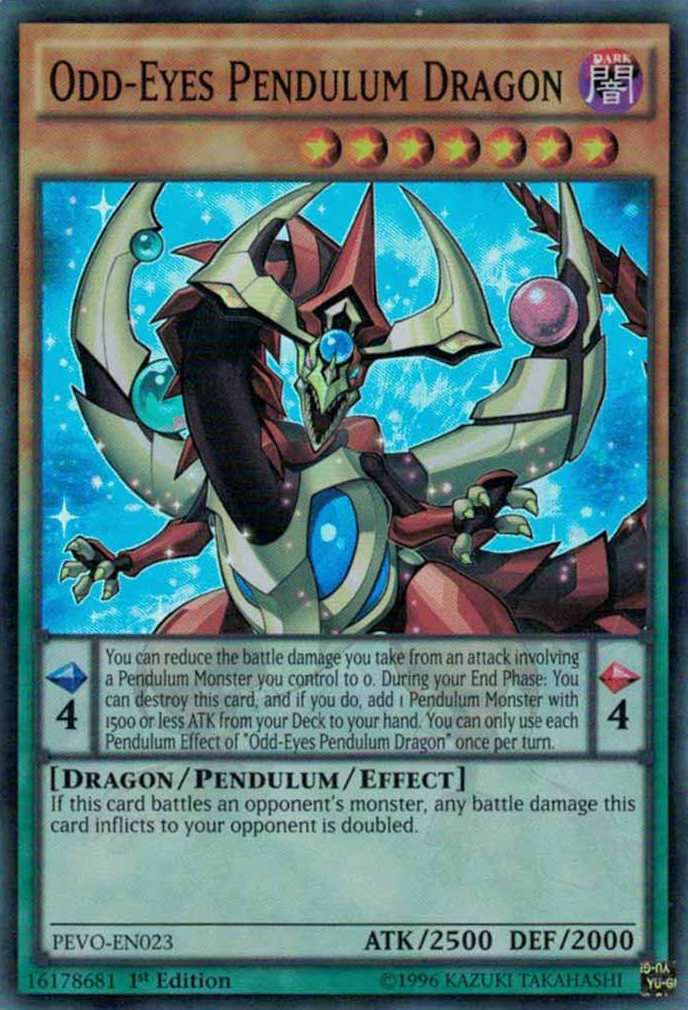 Odd-Eyes Pendulum Dragon [PEVO-EN023] Super Rare | Kessel Run Games Inc. 