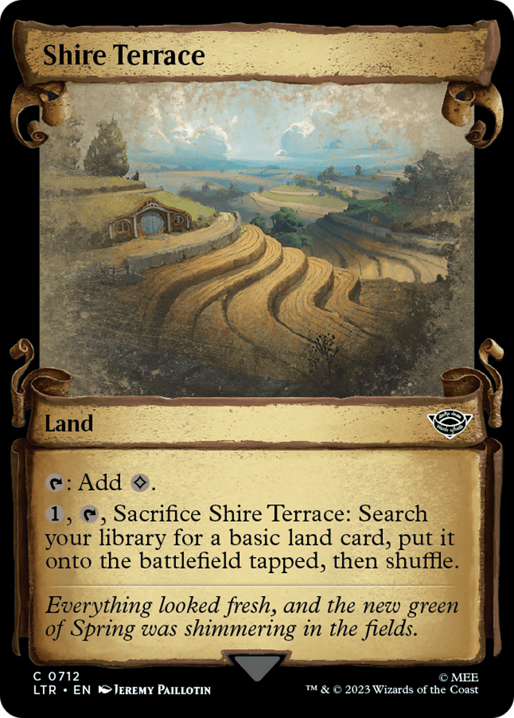 Shire Terrace [The Lord of the Rings: Tales of Middle-Earth Showcase Scrolls] | Kessel Run Games Inc. 