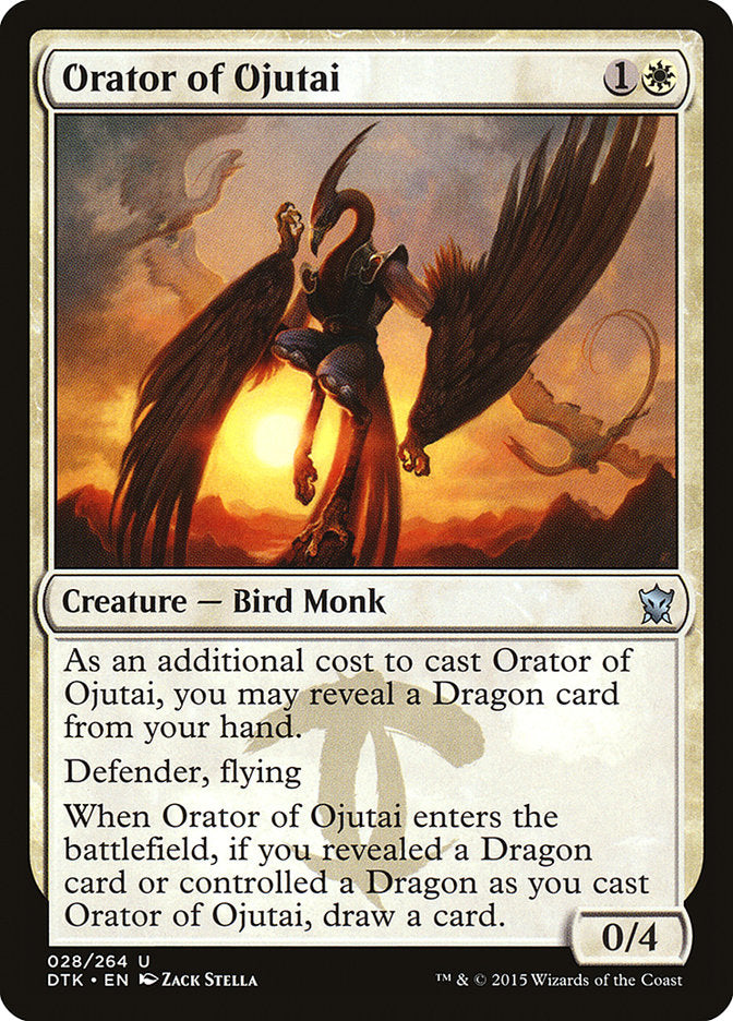 Orator of Ojutai [Dragons of Tarkir] | Kessel Run Games Inc. 