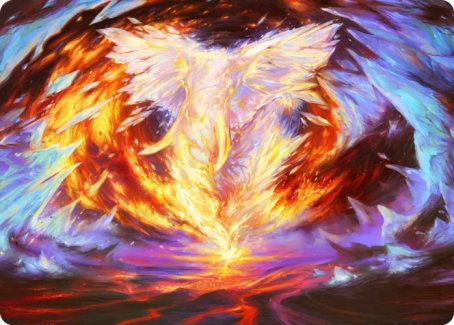 Magma Opus Art Card [Strixhaven: School of Mages Art Series] | Kessel Run Games Inc. 