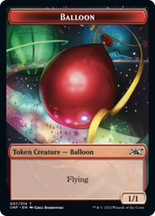 Clown Robot (002) // Balloon Double-Sided Token [Unfinity Tokens] | Kessel Run Games Inc. 