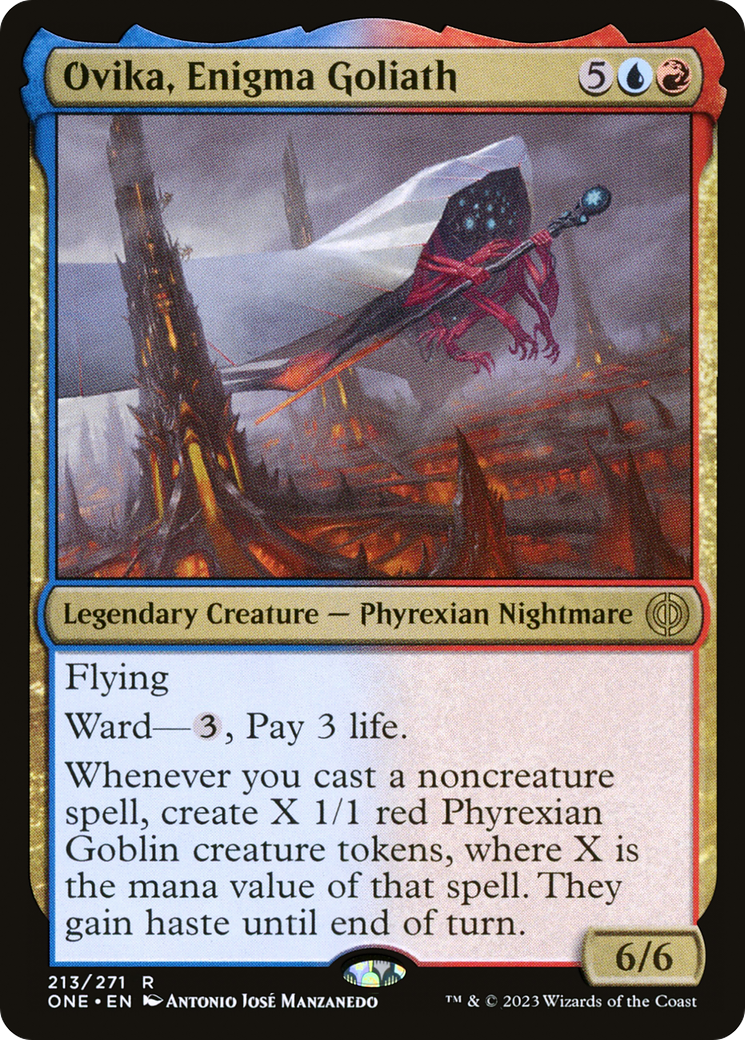 Ovika, Enigma Goliath [Phyrexia: All Will Be One] | Kessel Run Games Inc. 