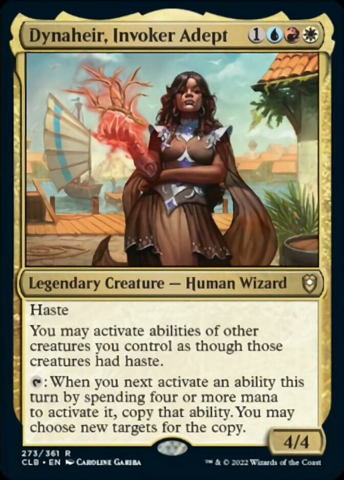 Dynaheir, Invoker Adept [Commander Legends: Battle for Baldur's Gate] | Kessel Run Games Inc. 