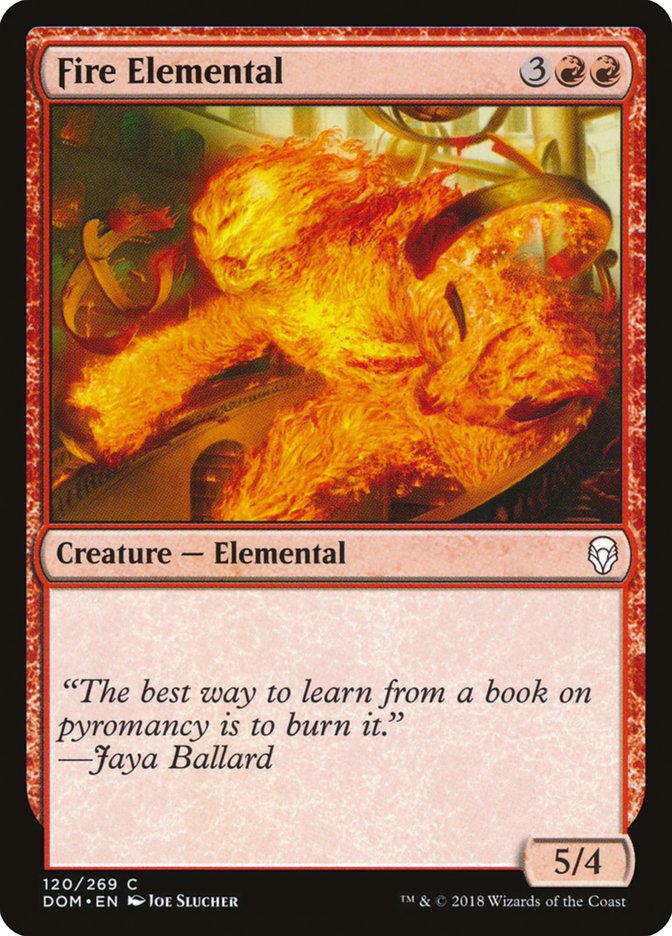 Fire Elemental [Dominaria] | Kessel Run Games Inc. 