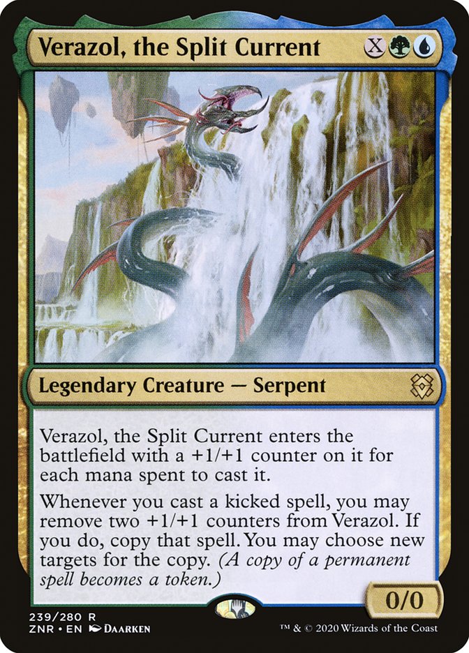 Verazol, the Split Current [Zendikar Rising] | Kessel Run Games Inc. 