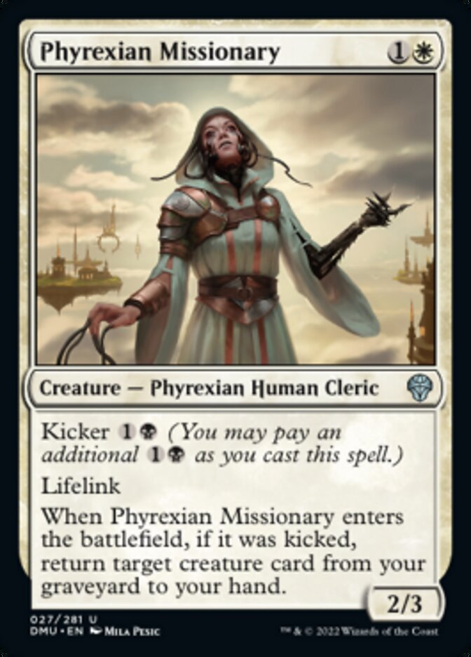 Phyrexian Missionary [Dominaria United] | Kessel Run Games Inc. 