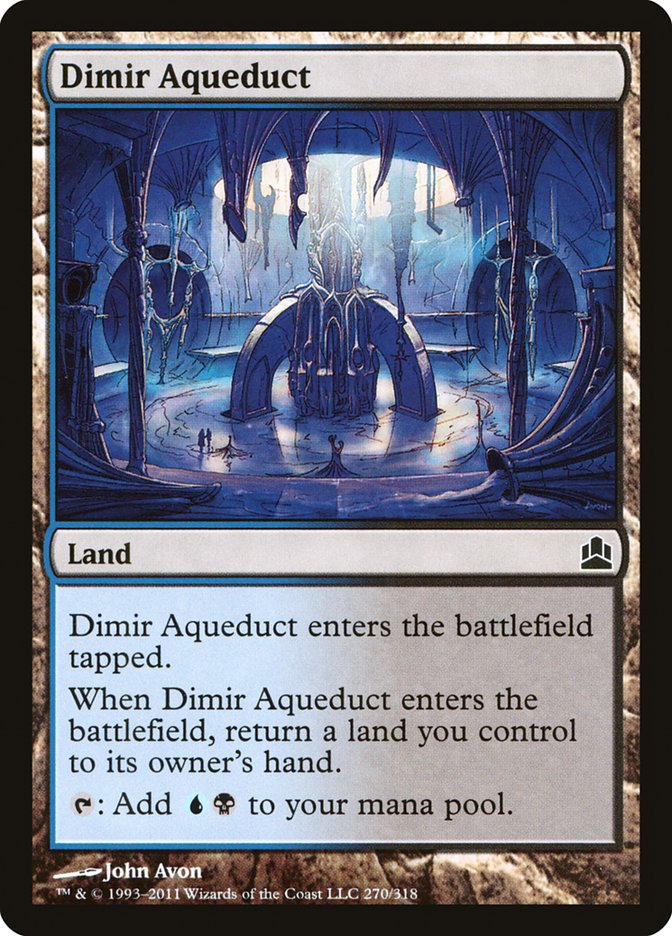 Dimir Aqueduct [Commander 2011] | Kessel Run Games Inc. 