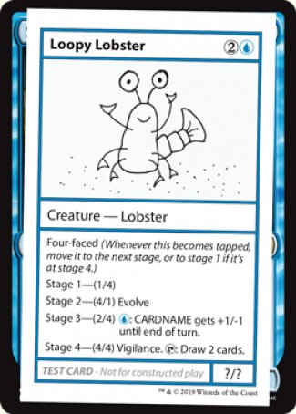 Loopy Lobster (2021 Edition) [Mystery Booster Playtest Cards] | Kessel Run Games Inc. 