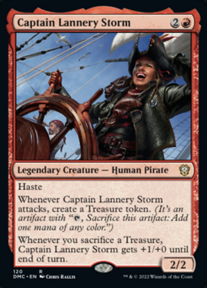 Captain Lannery Storm [Dominaria United Commander] | Kessel Run Games Inc. 