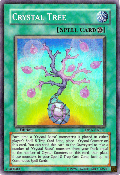 Crystal Tree [DP07-EN020] Super Rare | Kessel Run Games Inc. 