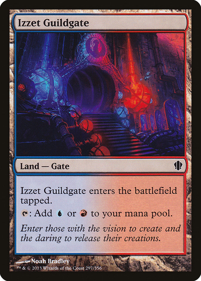 Izzet Guildgate [Commander 2013] | Kessel Run Games Inc. 