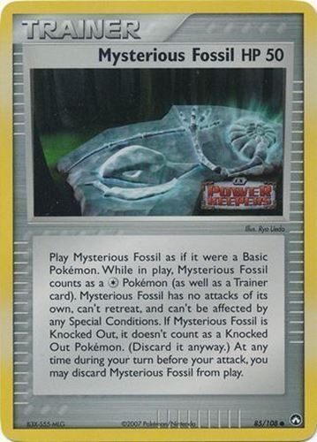 Mysterious Fossil (85/108) (Stamped) [EX: Power Keepers] | Kessel Run Games Inc. 