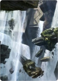 Island 1 Art Card [Zendikar Rising Art Series] | Kessel Run Games Inc. 