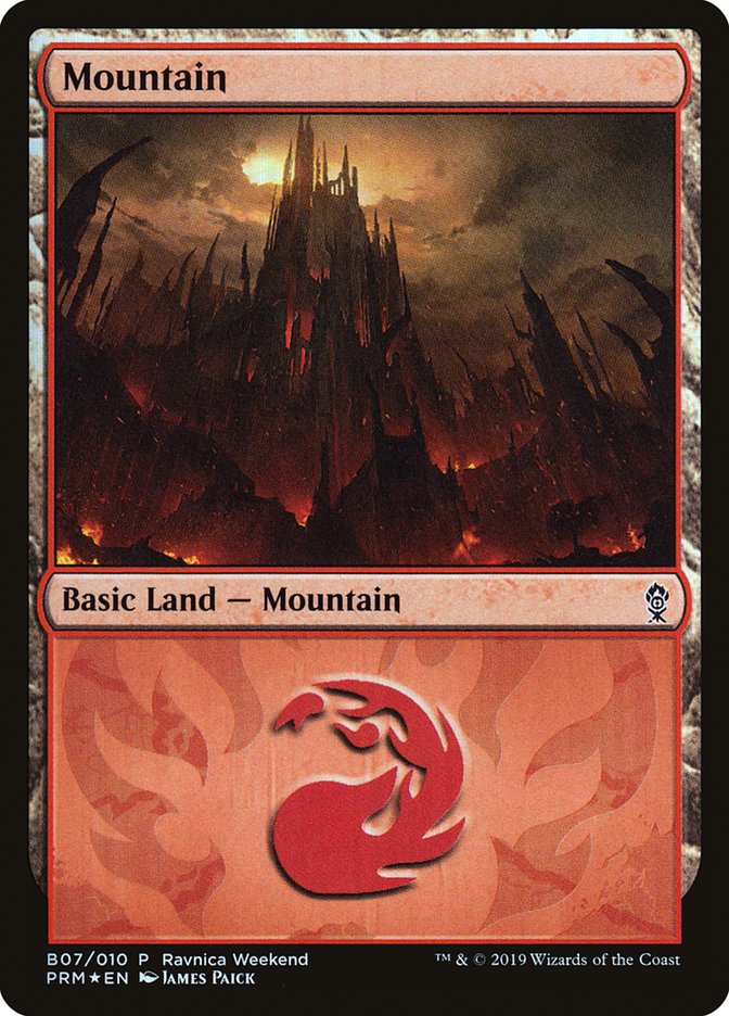 Mountain (B07) [Ravnica Allegiance Guild Kit] | Kessel Run Games Inc. 