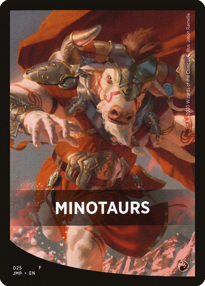 Minotaurs Theme Card [Jumpstart Front Cards] | Kessel Run Games Inc. 