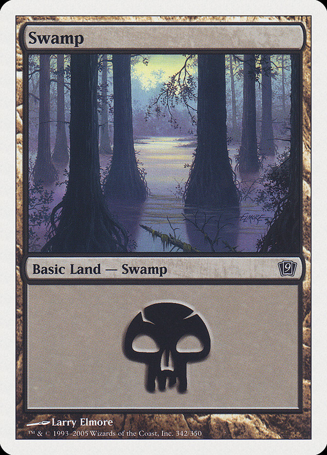 Swamp (342) [Ninth Edition] | Kessel Run Games Inc. 