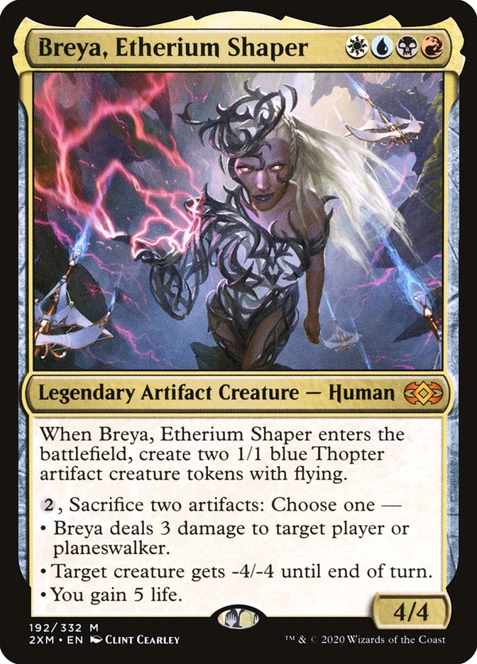 Breya, Etherium Shaper [Double Masters] | Kessel Run Games Inc. 