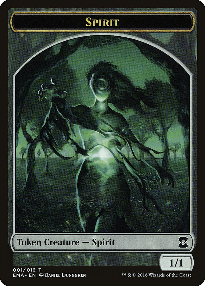 Spirit Token (001/016) [Eternal Masters Tokens] | Kessel Run Games Inc. 