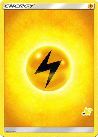 Lightning Energy (Pikachu Stamp #10) [Battle Academy 2020] | Kessel Run Games Inc. 