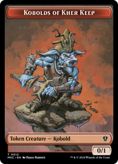 Soldier // Kobolds of Kher Keep Double-Sided Token [Murders at Karlov Manor Commander Tokens] | Kessel Run Games Inc. 